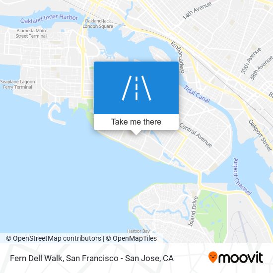 Fern Dell Walk map