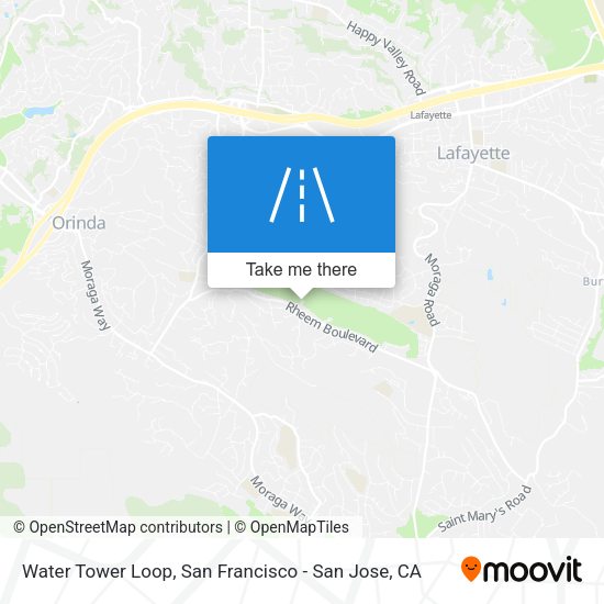 Mapa de Water Tower Loop