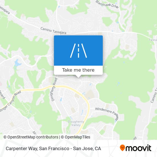 Carpenter Way map