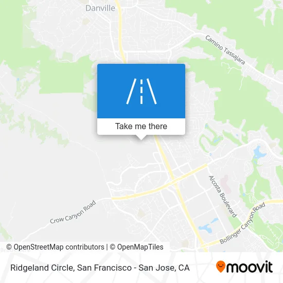 Ridgeland Circle map