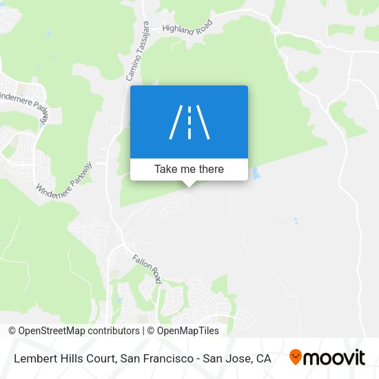Lembert Hills Court map