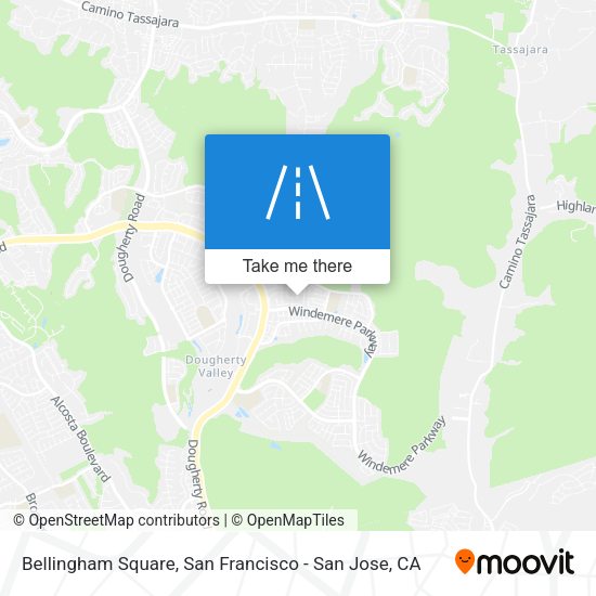 Bellingham Square map
