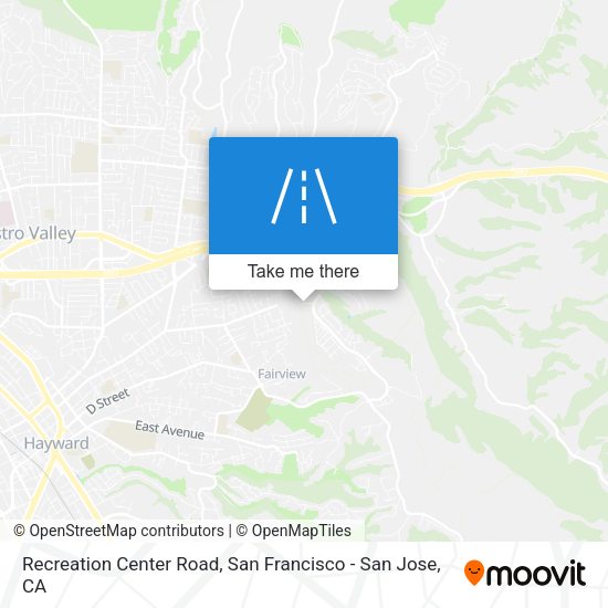 Recreation Center Road map