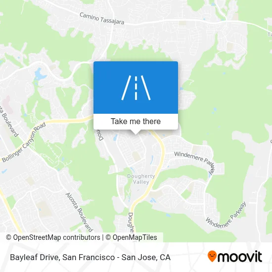 Bayleaf Drive map