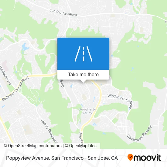 Mapa de Poppyview Avenue