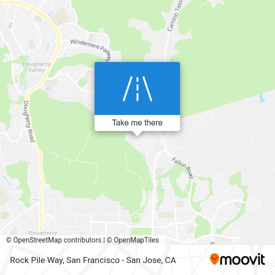Mapa de Rock Pile Way