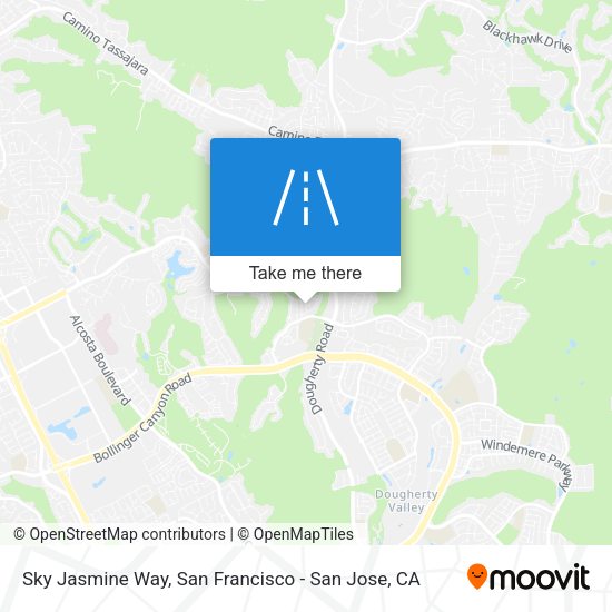 Mapa de Sky Jasmine Way