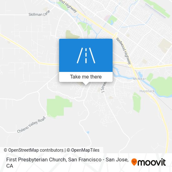 First Presbyterian Church map