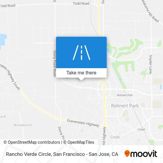 Mapa de Rancho Verde Circle