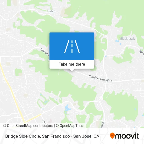 Bridge Side Circle map