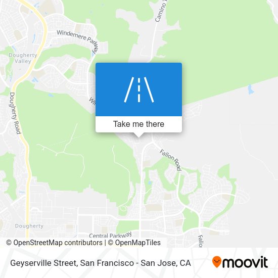 Mapa de Geyserville Street