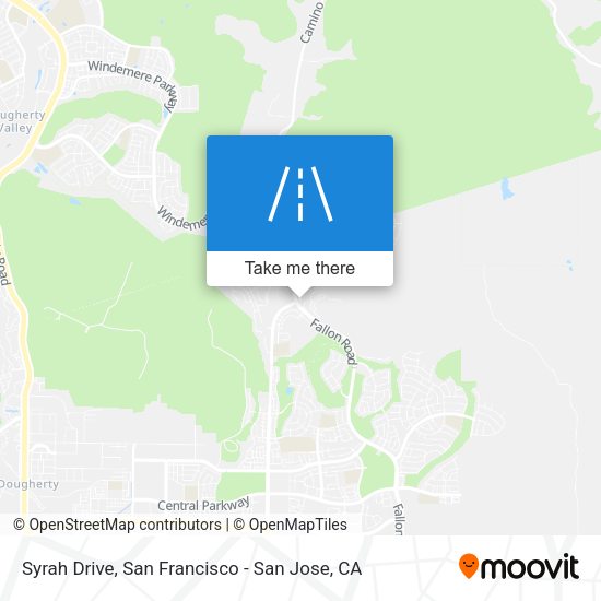 Mapa de Syrah Drive