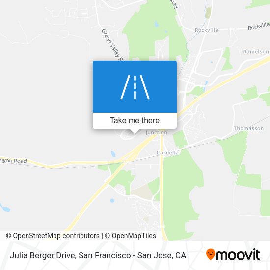 Mapa de Julia Berger Drive