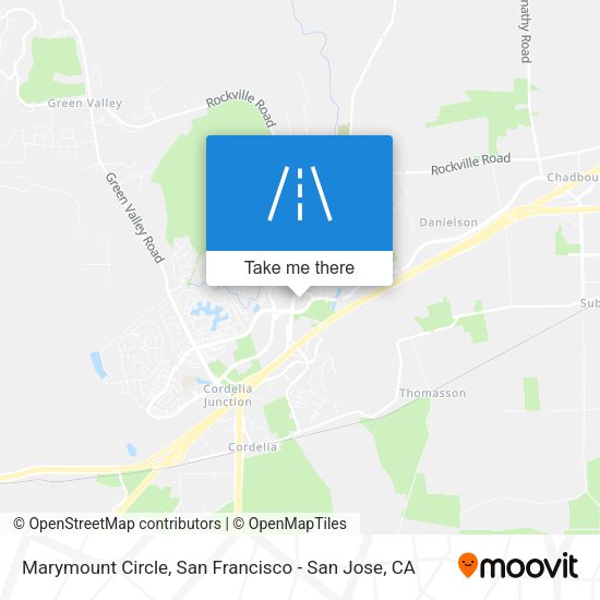 Marymount Circle map