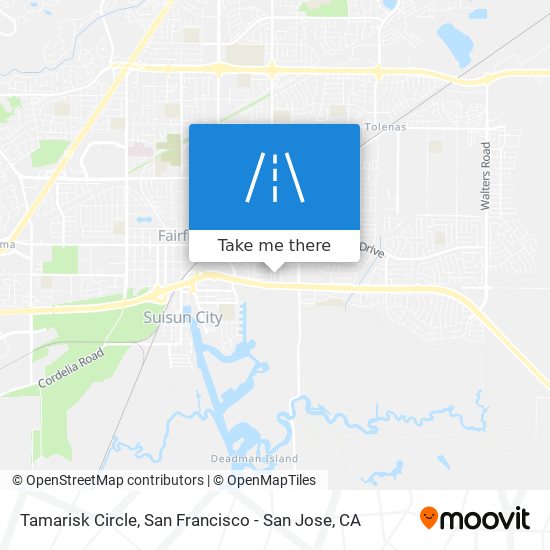 Tamarisk Circle map