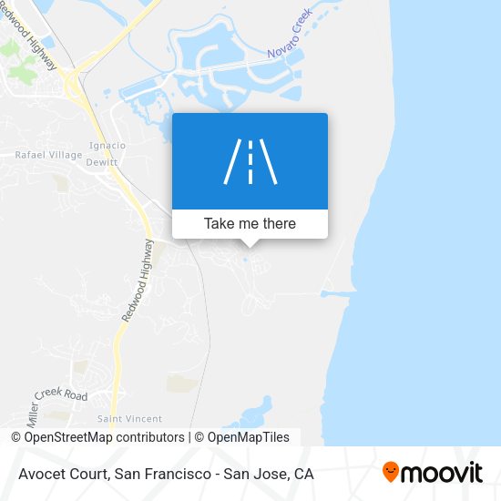 Mapa de Avocet Court