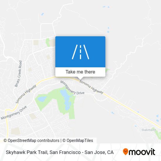 Skyhawk Park Trail map