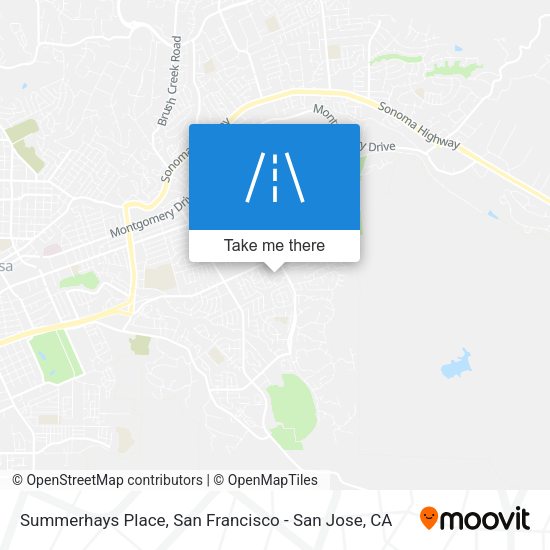 Summerhays Place map