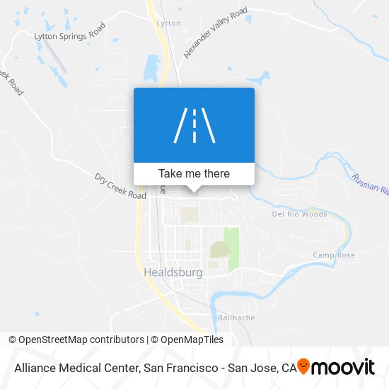 Alliance Medical Center map