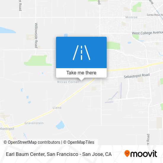 Earl Baum Center map