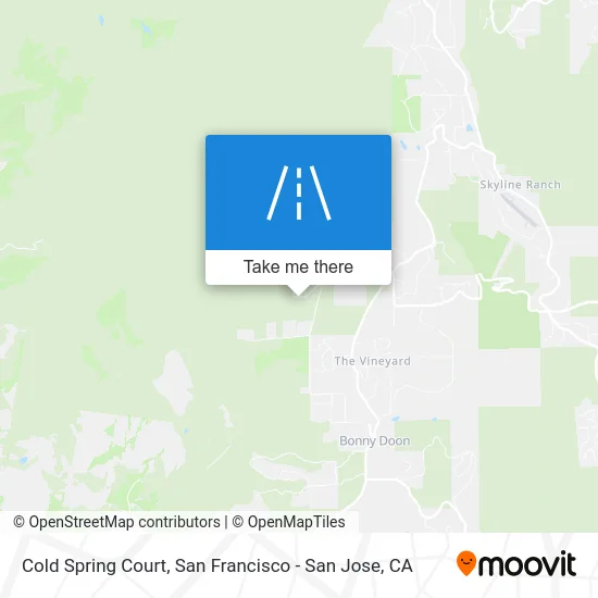 Cold Spring Court map