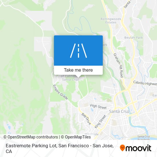Eastremote Parking Lot map