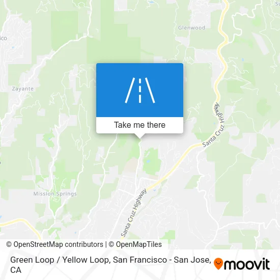 Green Loop / Yellow Loop map