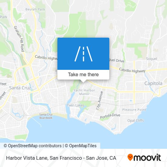 Mapa de Harbor Vista Lane