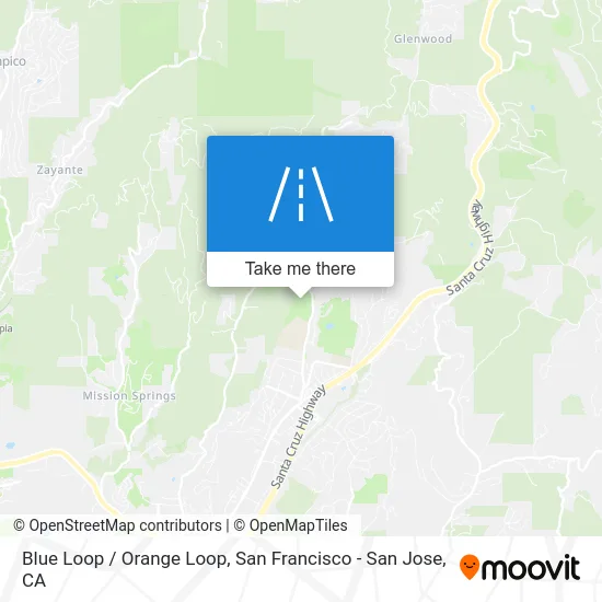 Blue Loop / Orange Loop map