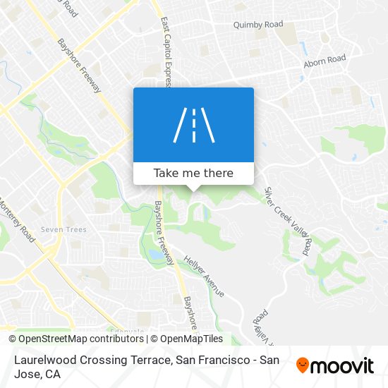 Mapa de Laurelwood Crossing Terrace