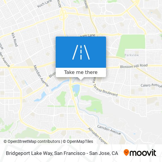 Mapa de Bridgeport Lake Way