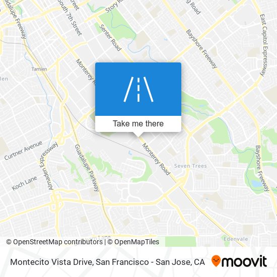 Mapa de Montecito Vista Drive