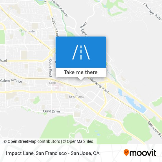 Impact Lane map