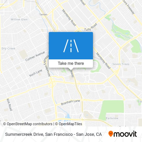 Summercreek Drive map
