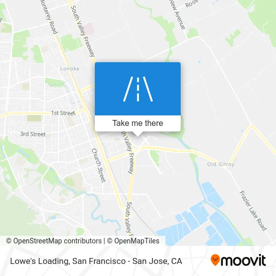 Lowe's Loading map