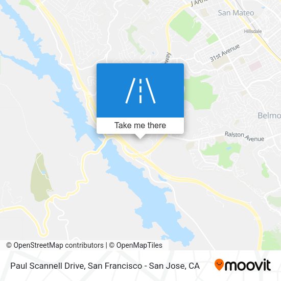 Mapa de Paul Scannell Drive