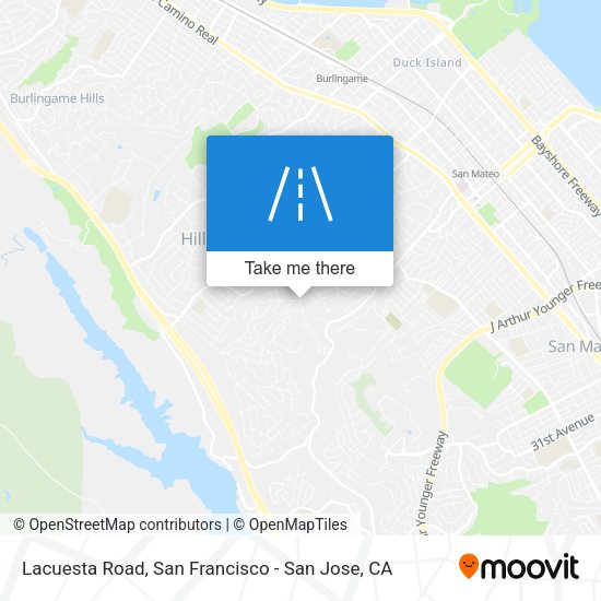 Mapa de Lacuesta Road