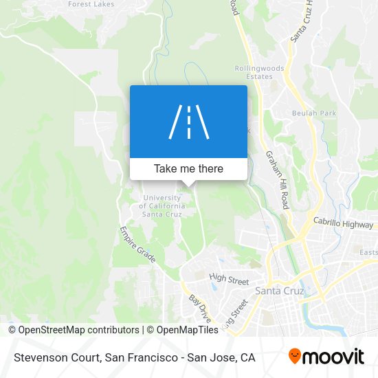 Mapa de Stevenson Court