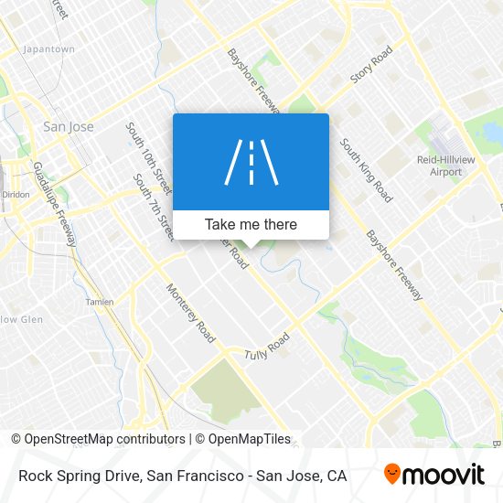 Mapa de Rock Spring Drive