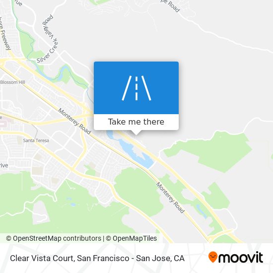 Clear Vista Court map