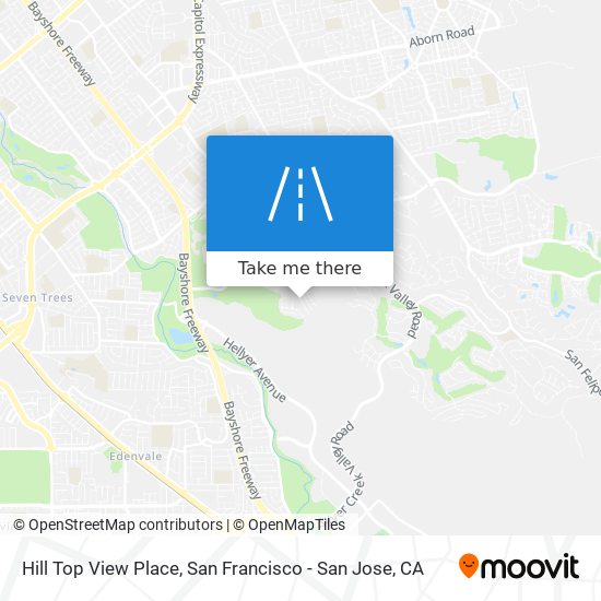 Hill Top View Place map