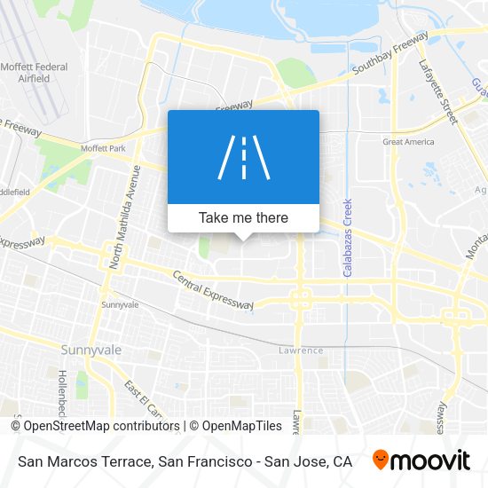 San Marcos Terrace map