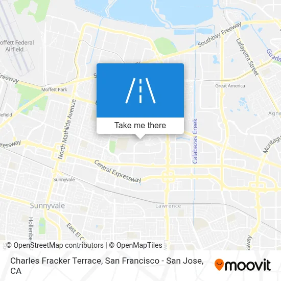 Charles Fracker Terrace map