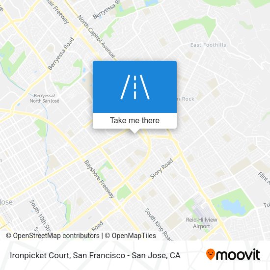 Ironpicket Court map