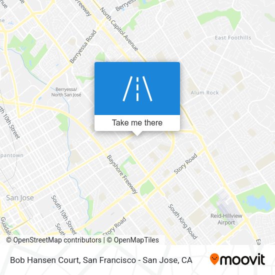 Mapa de Bob Hansen Court