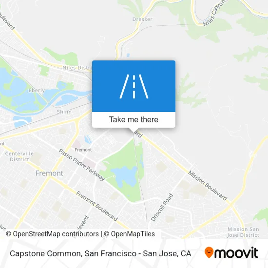 Mapa de Capstone Common