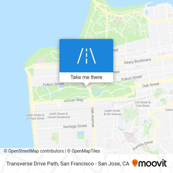 Transverse Drive Path map