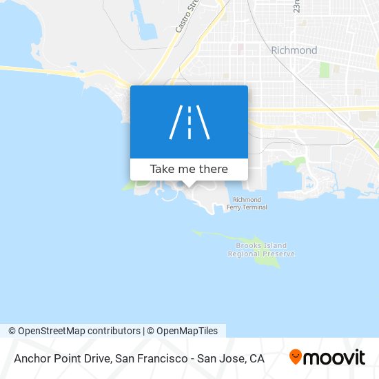 Anchor Point Drive map