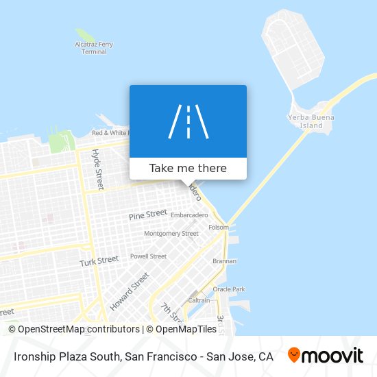 Ironship Plaza South map