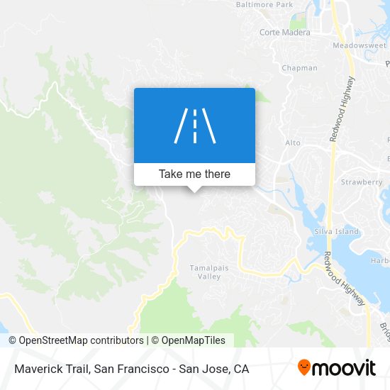 Mapa de Maverick Trail